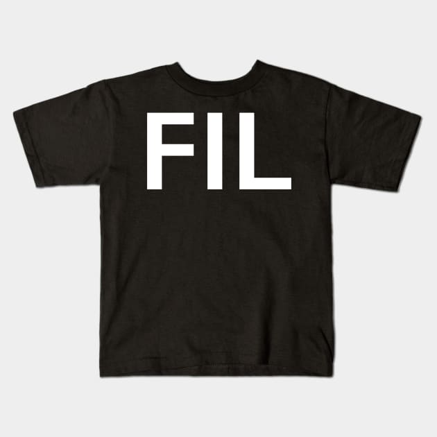 FIL Kids T-Shirt by StickSicky